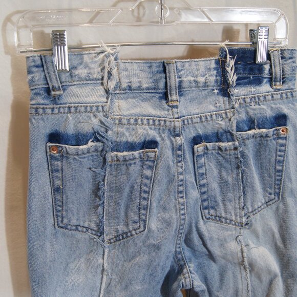 Ksubi Light Blue Denim Jeans High Waist 26" - Picture 7 of 8